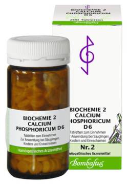 BIOCHEMIE 2 Calcium phosphoricum D 6 Tabletten 200 St von Bombastus-Werke AG