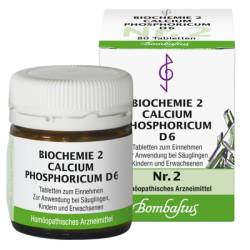 BIOCHEMIE 2 Calcium phosphoricum D 6 Tabletten 80 St von Bombastus-Werke AG