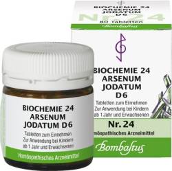 BIOCHEMIE 24 Arsenum jodatum D 6 Tabletten von Bombastus-Werke AG