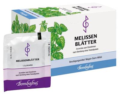 MELISSENBL�TTER Tee Filterbeutel 20X1.5 g von Bombastus-Werke AG