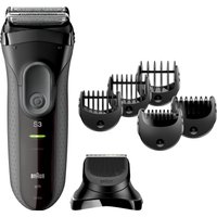 Braun - Elektrischer Rasierer für Männer 'Series 3 Shave&Style 3000Bt' in Schwarz von Braun