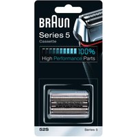 Braun - Ersatzscherkopf 'Series 5 - 52S Cassette' in Silber von Braun
