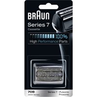 Braun - Ersatzscherkopf 'Series 7 - 70B Cassette' in Schwarz von Braun