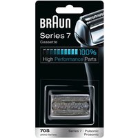 Braun - Ersatzscherkopf 'Series 7 - 70S Cassette' in Silber von Braun