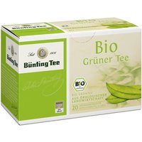 Bünting Bio Grüner Tee Beutel (1,75g) von Bünting