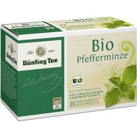 Bünting Bio Pfefferminze Tee Beutel von Bünting