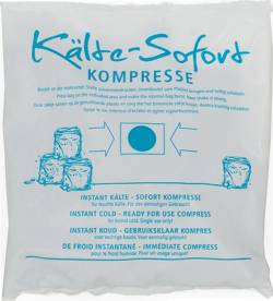 SOFORT KALT Kompresse 15x17 cm von Büttner-Frank GmbH