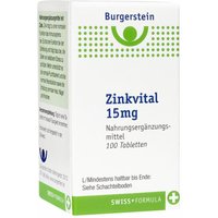 Burgerstein Zinkvital 15 mg von Burgerstein