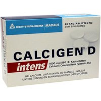 CALCIGEN D intens 1000mg/880 internationale Einheiten von CALCIGEN