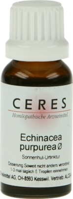 CERES Echinacea purpurea Urtinktur 20 ml von CERES Heilmittel GmbH