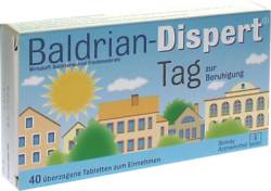 BALDRIAN DISPERT Tag �berzogene Tabletten 40 St von CHEPLAPHARM Arzneimittel GmbH