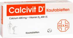 CALCIVIT D Kautabletten 20 St von CHEPLAPHARM Arzneimittel GmbH