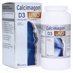 "Calcimagon-D3 UNO 1000mg/800 I.E. Kautabletten 90 Stück" von "CHEPLAPHARM Arzneimittel GmbH"