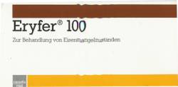 ERYFER 100 Hartkapseln 50 St von CHEPLAPHARM Arzneimittel GmbH