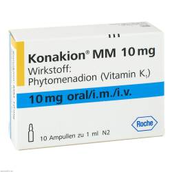 KONAKION MM 10 mg Lösung 10 St Lösung von CHEPLAPHARM Arzneimittel GmbH