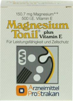 MAGNESIUM TONIL plus Vitamin E Kapseln 58,8 g von CHEPLAPHARM Arzneimittel GmbH