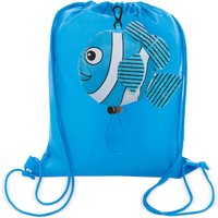 CN Club Nautico Faltbarer Rucksack (Turnbeutel) Kinder Fisch von CN Club Nautico