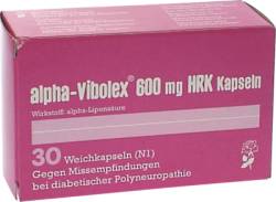 ALPHA VIBOLEX 600 mg HRK Weichkapseln 30 St von CNP Pharma GmbH