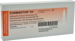 FORMISOTON D 4 Ampullen 10X1 ml von COMBUSTIN Pharmazeutische Pr�parate GmbH