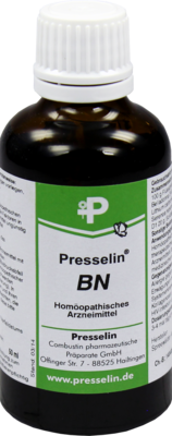 PRESSELIN BN Nieren Blasen Tropfen zum Einnehmen 50 ml von COMBUSTIN Pharmazeutische Pr�parate GmbH