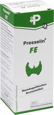 PRESSELIN FE Tropfen zum Einnehmen 50 ml von COMBUSTIN Pharmazeutische Pr�parate GmbH