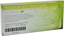 PRESSELIN-Jekt Erk�ltung Ampullen 10X1 ml von COMBUSTIN Pharmazeutische Pr�parate GmbH