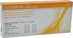 RUFEBRAN allergo Ampullen 10 St von COMBUSTIN Pharmazeutische Pr�parate GmbH