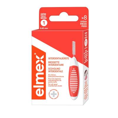 elmex INTERDENTALBÜRSTE orange Größe 1, 0,45mm von CP GABA GmbH