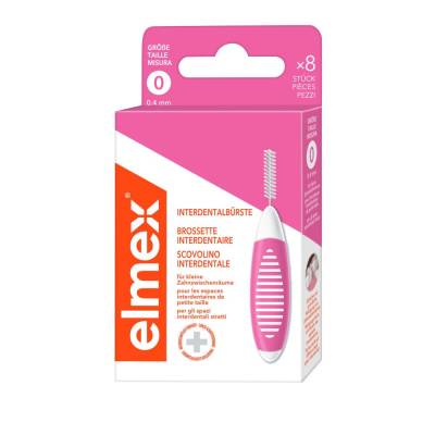 elmex INTERDENTALBÜRSTEN pink, Größe 0, 0,4mm von CP GABA GmbH