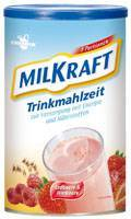 MILKRAFT Trinkmahlzeit Erdbeere-Himbeere Pulver 480 g von CREMILK GmbH