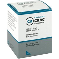 Calcilac 500mg/400 internationale Einheiten von Calcilac