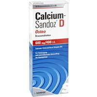 Calcium-Sandoz D Osteo 600mg/400 internationale Einheiten von Calcium Sandoz