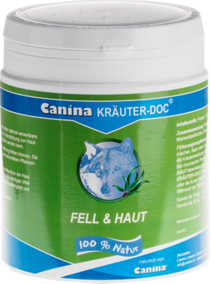 CANINA Kr�uter-Doc Fell&Haut Pulver vet. 300 g von Canina pharma GmbH