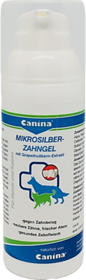 MIKROSILBER-Zahngel f.Hunde/Katzen 50 ml von Canina pharma GmbH