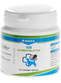 V 25 Vitamintabletten vet. 100 g von Canina pharma GmbH