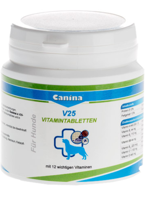 V 25 Vitamintabletten vet. 100 g von Canina pharma GmbH