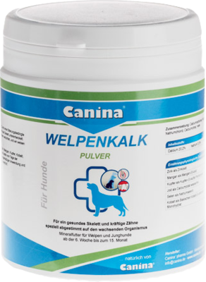 WELPENKALK Pulver 900 g von Canina pharma GmbH