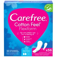 Carefree - Slipeinlagen 'Cotton Feel Flexiform' Frischeduft von Carefree