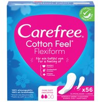 Carefree - Slipeinlagen 'Cotton Feel Flexiform' ohne Duft von Carefree