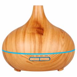 AROMA DIFFUSER Holzdesign mit LED 1 St von Casida GmbH