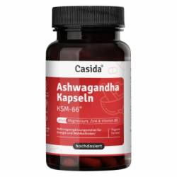 ASHWAGANDHA KAPSELN KSM-66 hochdosiert 90 St von Casida GmbH