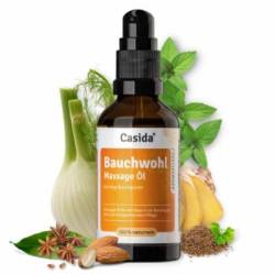 BAUCHWOHL Massage-Öl 50 ml von Casida GmbH