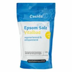 EPSOM Salz Vitalbad 1 kg von Casida GmbH