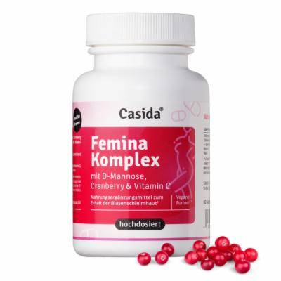 FEMINA Komplex mit D Mannose+Cranberry Kapseln 60 St von Casida GmbH