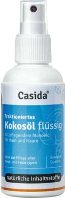 KOKOSÖL flüssig Haut und Haare 100 ml von Casida GmbH