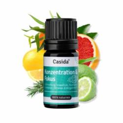 KONZENTRATION & FOKUS Duftmischung äth.Öl 5 ml von Casida GmbH