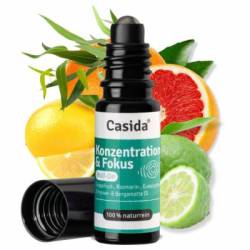 KONZENTRATION & Fokus Roll-on 10 ml von Casida GmbH