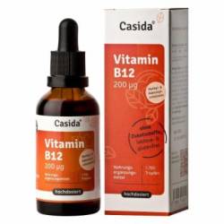 VITAMIN B12 TROPFEN vegan 50 ml von Casida GmbH