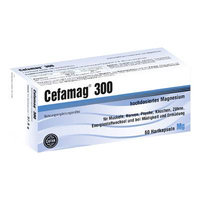 CEFAMAG 300 Hartkapseln 37,6 g von Cefak KG