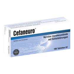 CEFANEURO Tabletten 100 St von Cefak KG